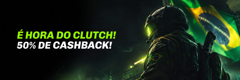 Cashback em e-sports — consulte as condições