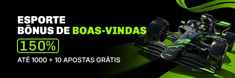 Boas-vindas esportivas — consulte as condições